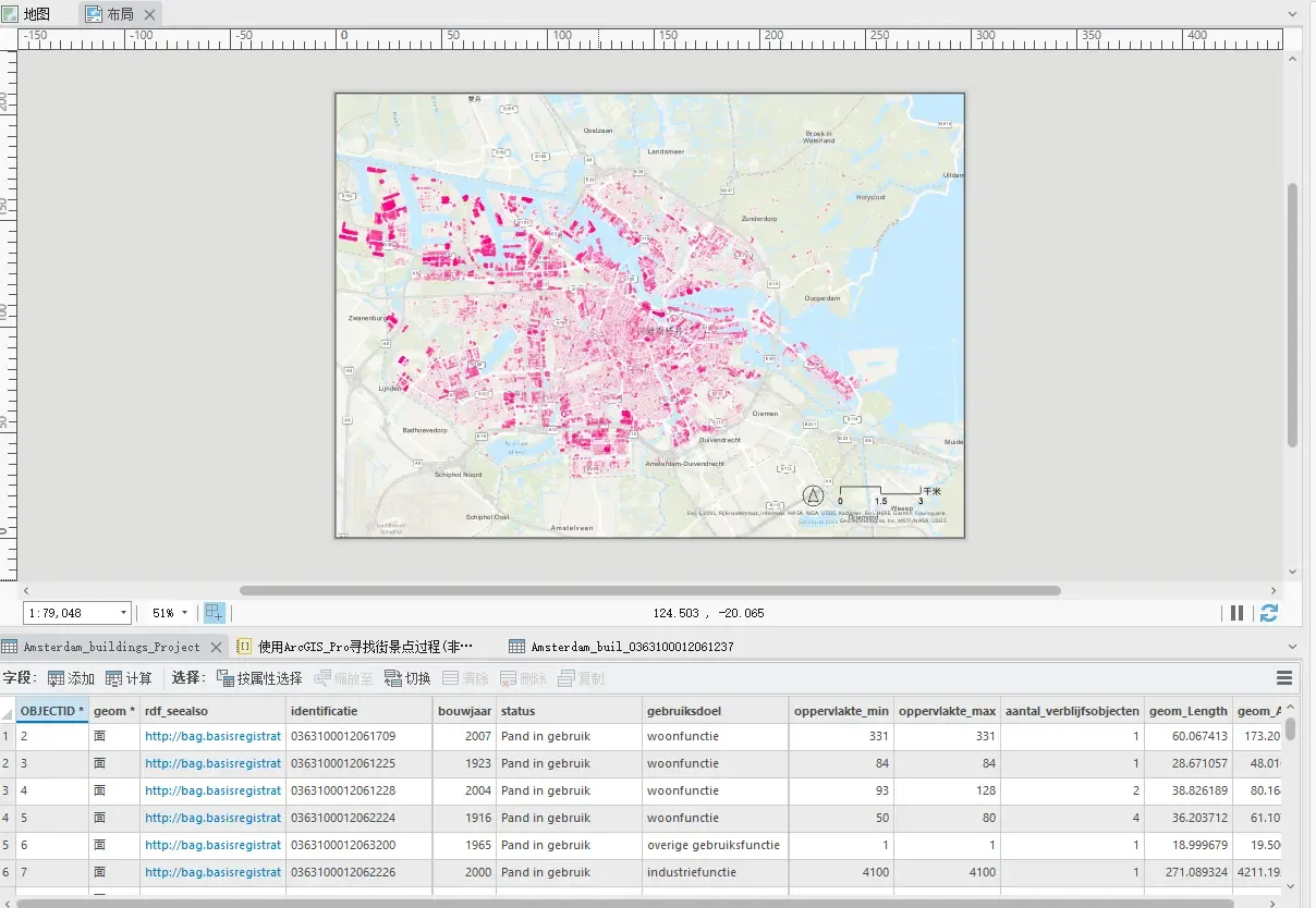 ArcGIS Pro 中处理建筑足迹